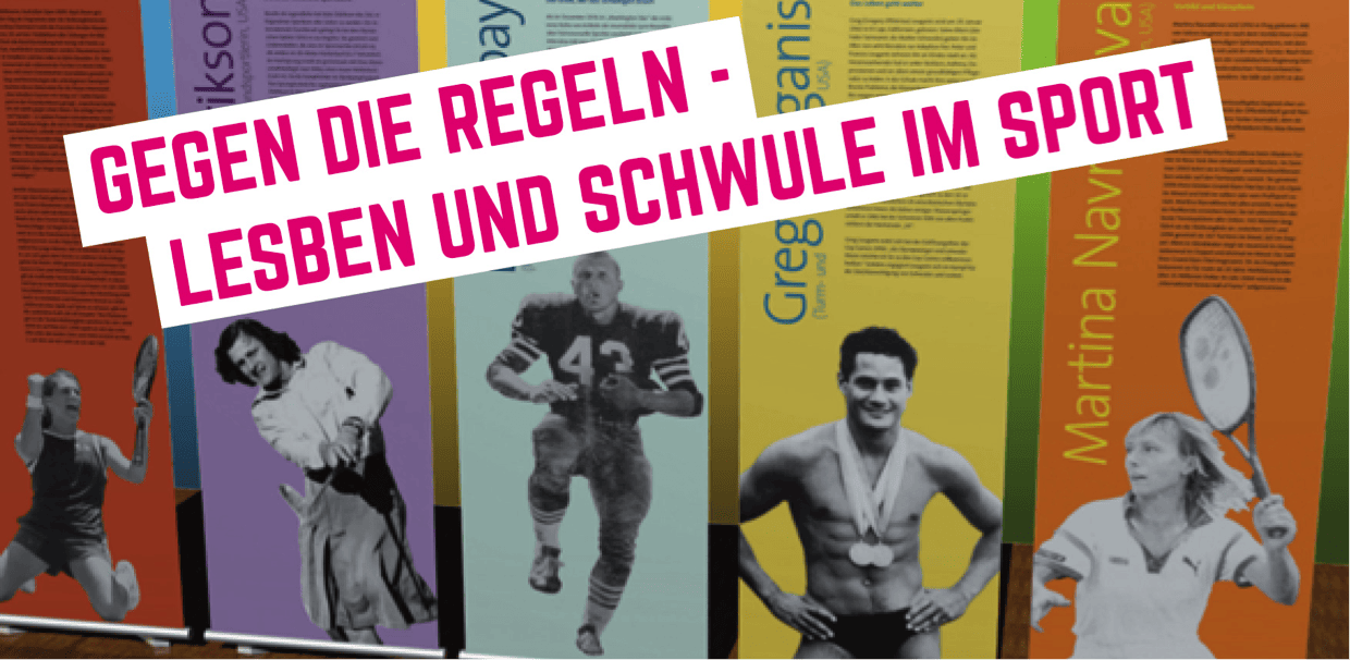 Ausstellung Lesben und Schwule im Sport