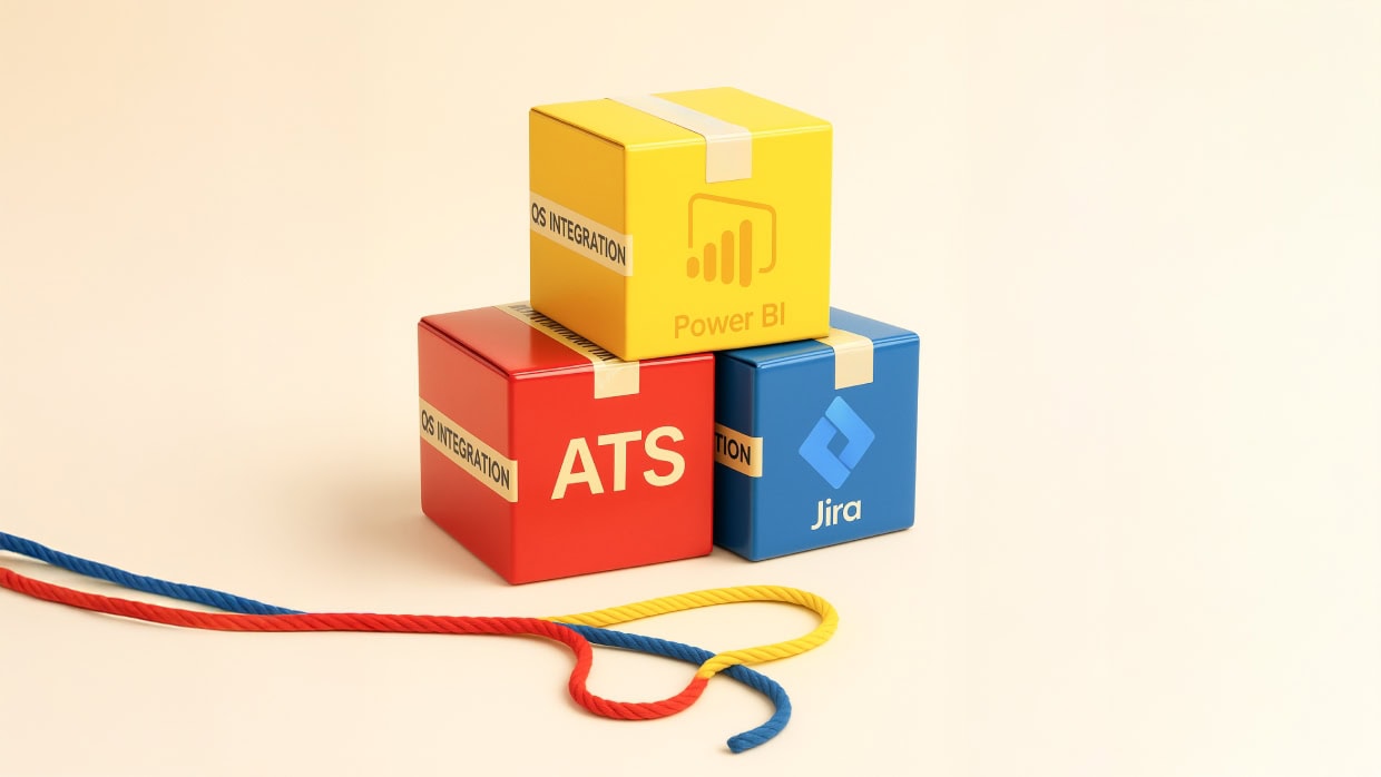 ATS + Power BI + JiraBuilding a unified system for bonuses, analytics, and process control by QS Integration