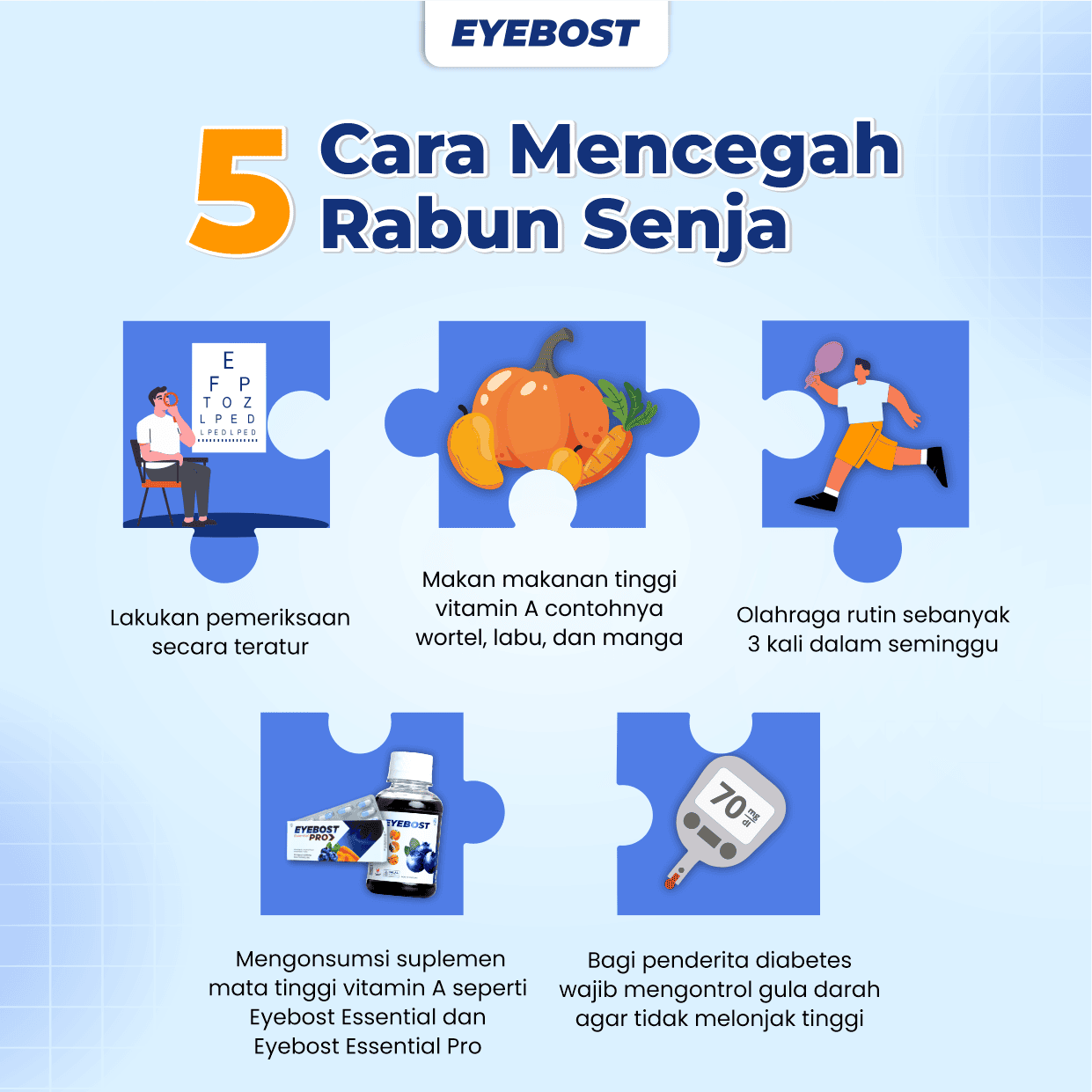 Infografis Cara Mencegah Rabun Senja