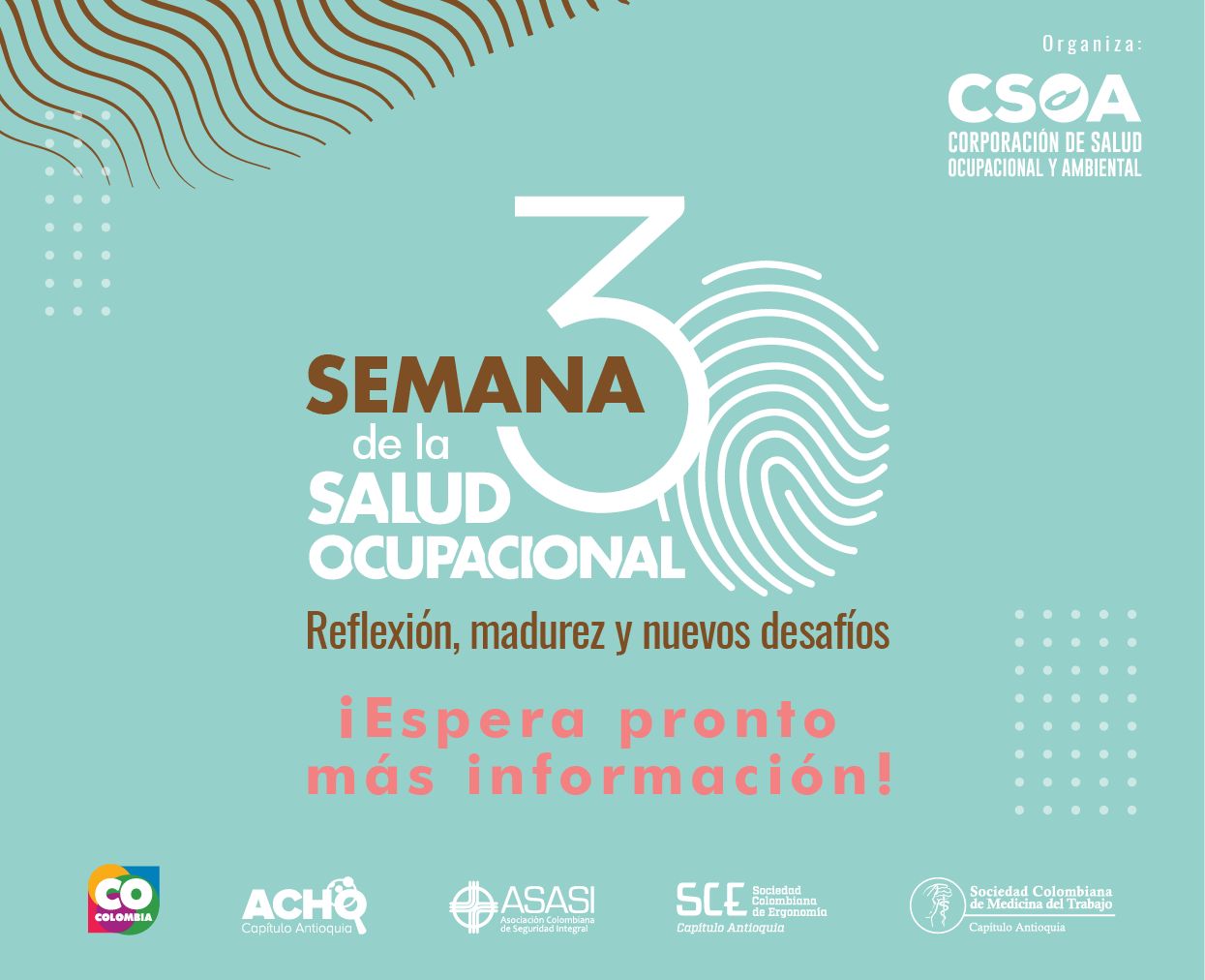 semana espera 30a Semana de la Salud Ocupacional