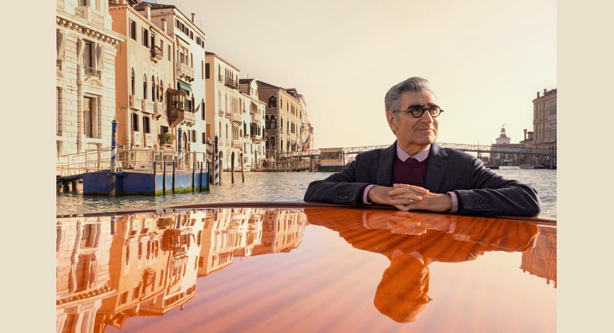 Toronto’s Eugene Levy stars in new show THE RELUCTANT TRAVELER out now on Apple TV+