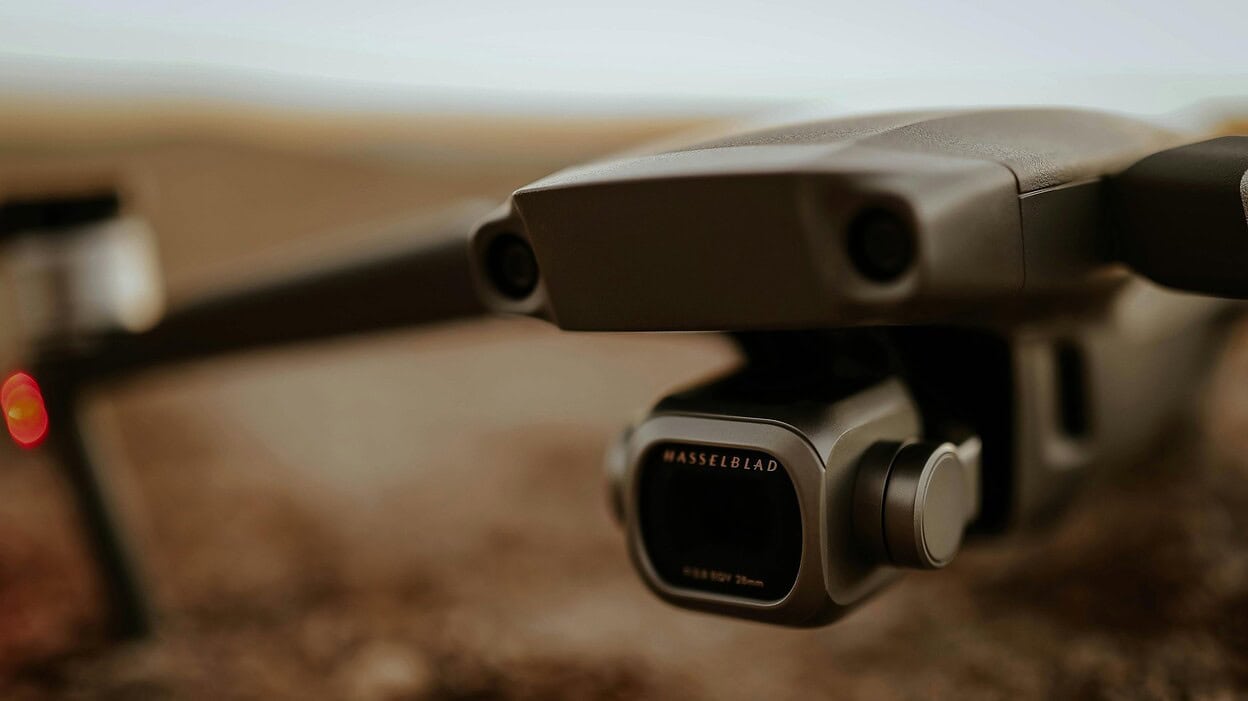 Black color drone