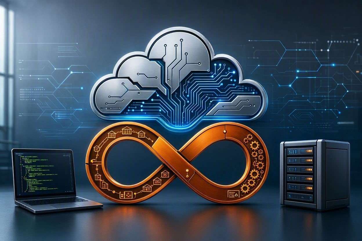 Cloud and DevOps solutions for scalable infrastructure, continuous deployment, automation, and application management