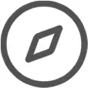 Compass icon representing FAQs and industrial door buying guides