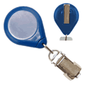 Premium Solid Color Retractors w/ Card Clamp End Fitting