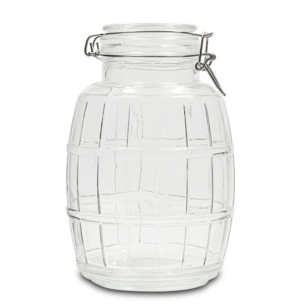 glass barrel jar