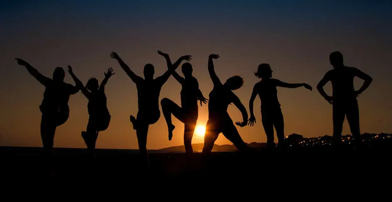 happy young people