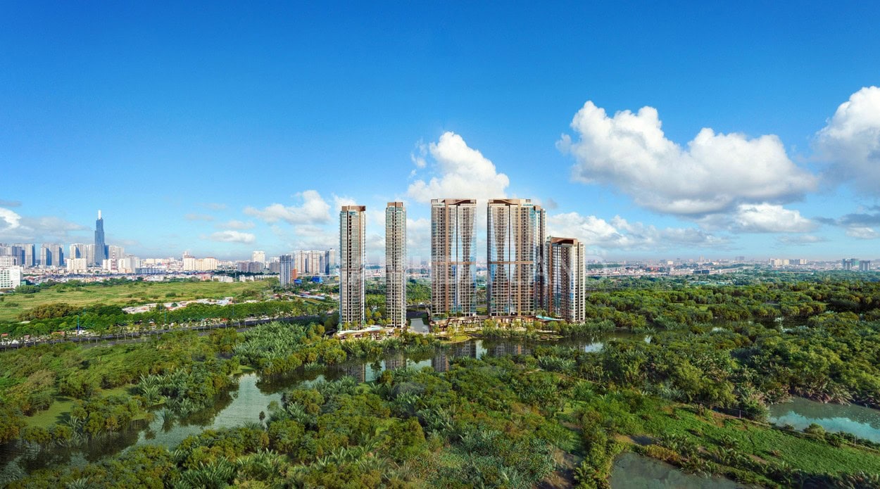 Phối cảnh dự án Eaton Park Gamuda Land
