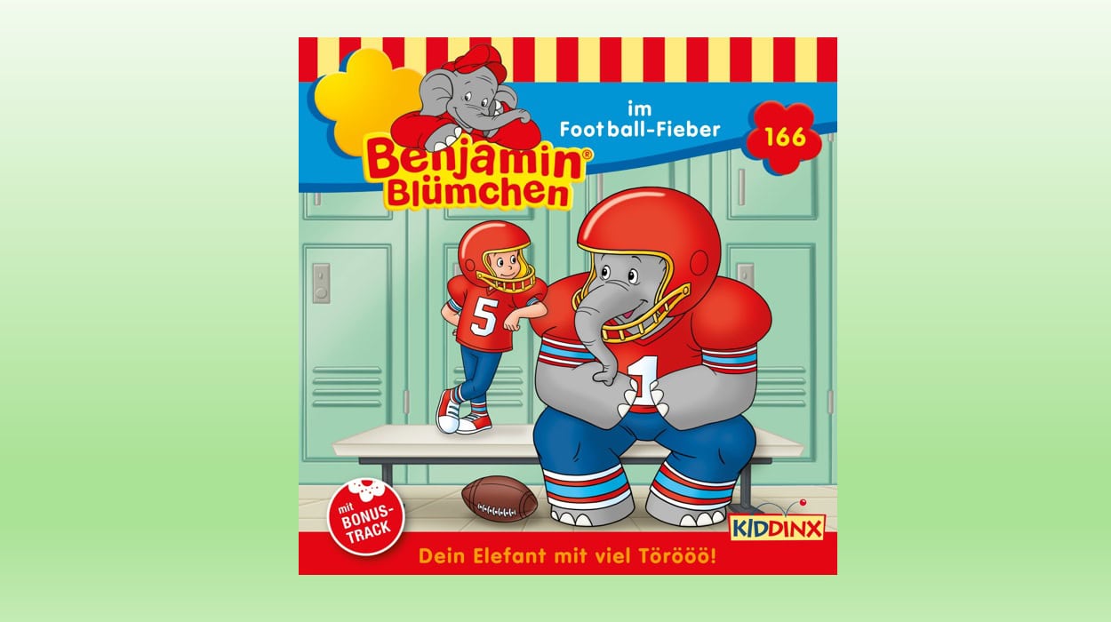 Benjamin Blümchen im Football-Fieber
