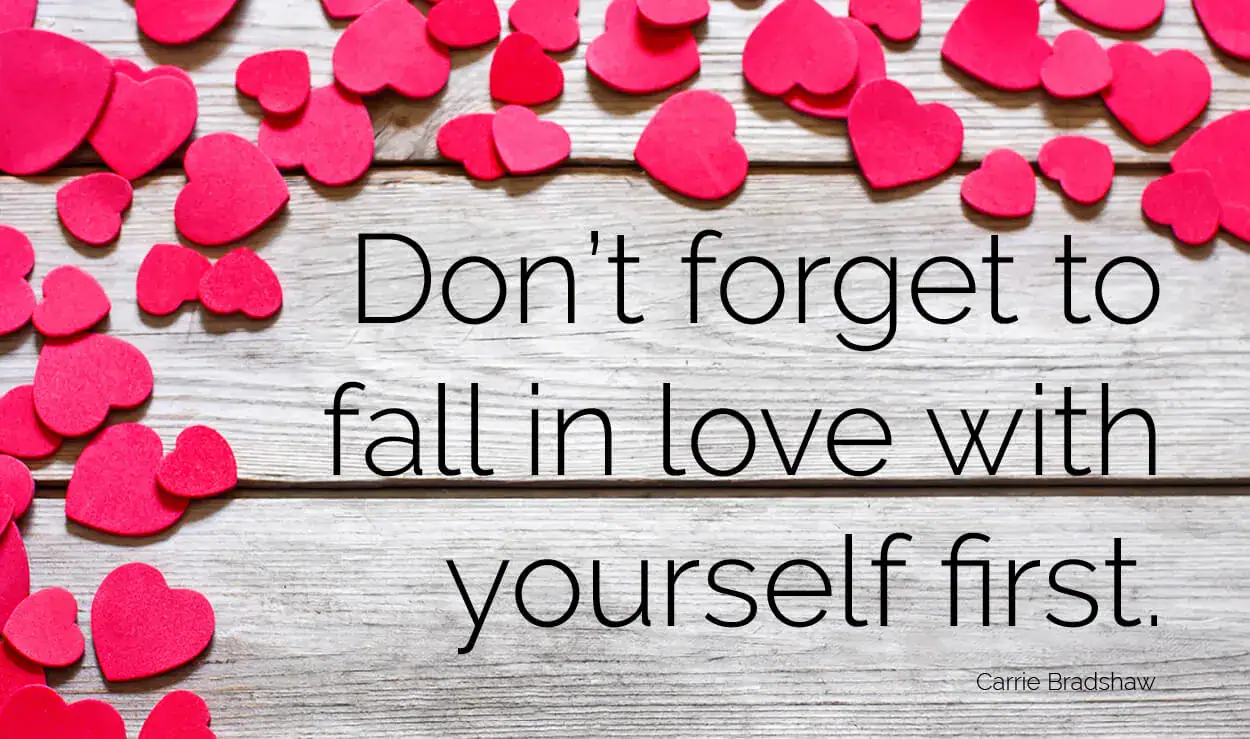 Celebrate this Valentine's Day with a healthy dose of self-love