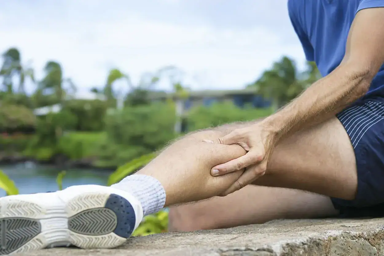 Yoga positions to treat muscle cramps