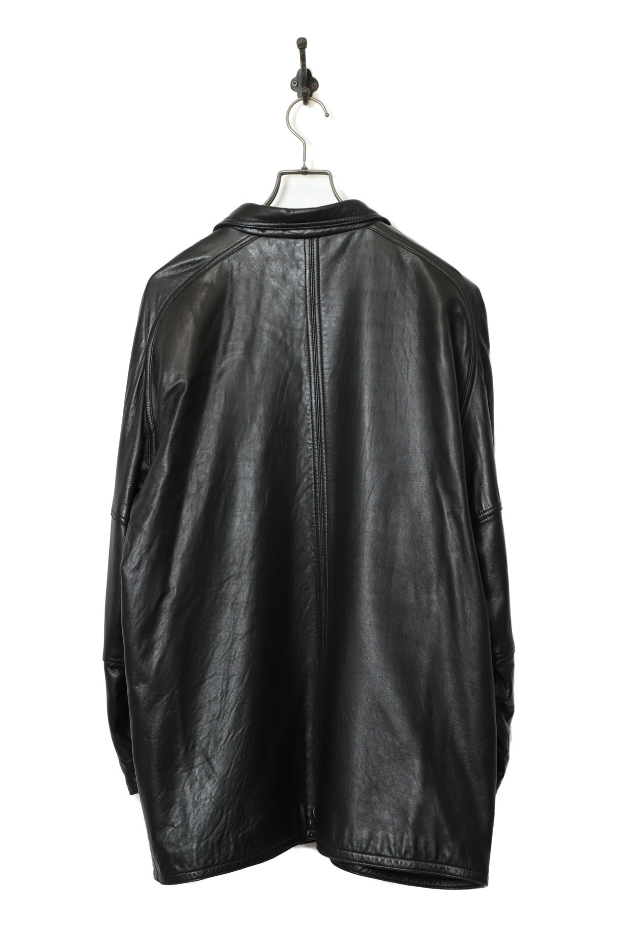 VINTAGE COVERALL LEATHER JACKET/XL - 画像 (10)