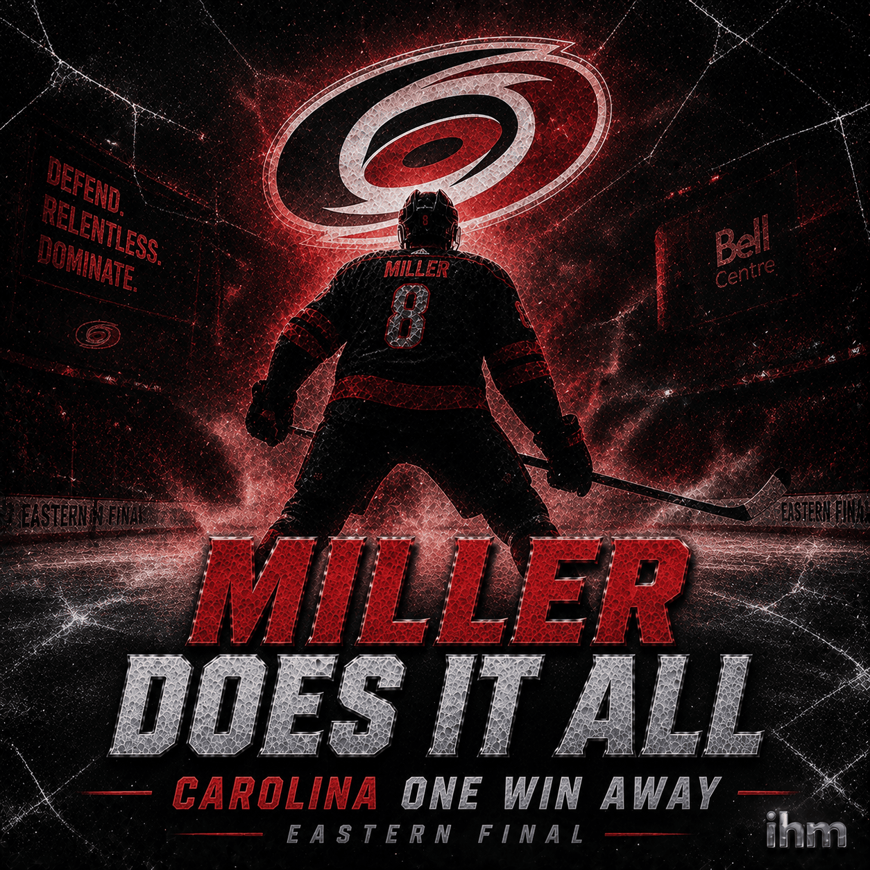 Miller Drives Hurricanes Toward Stanley Cup Final | IHM