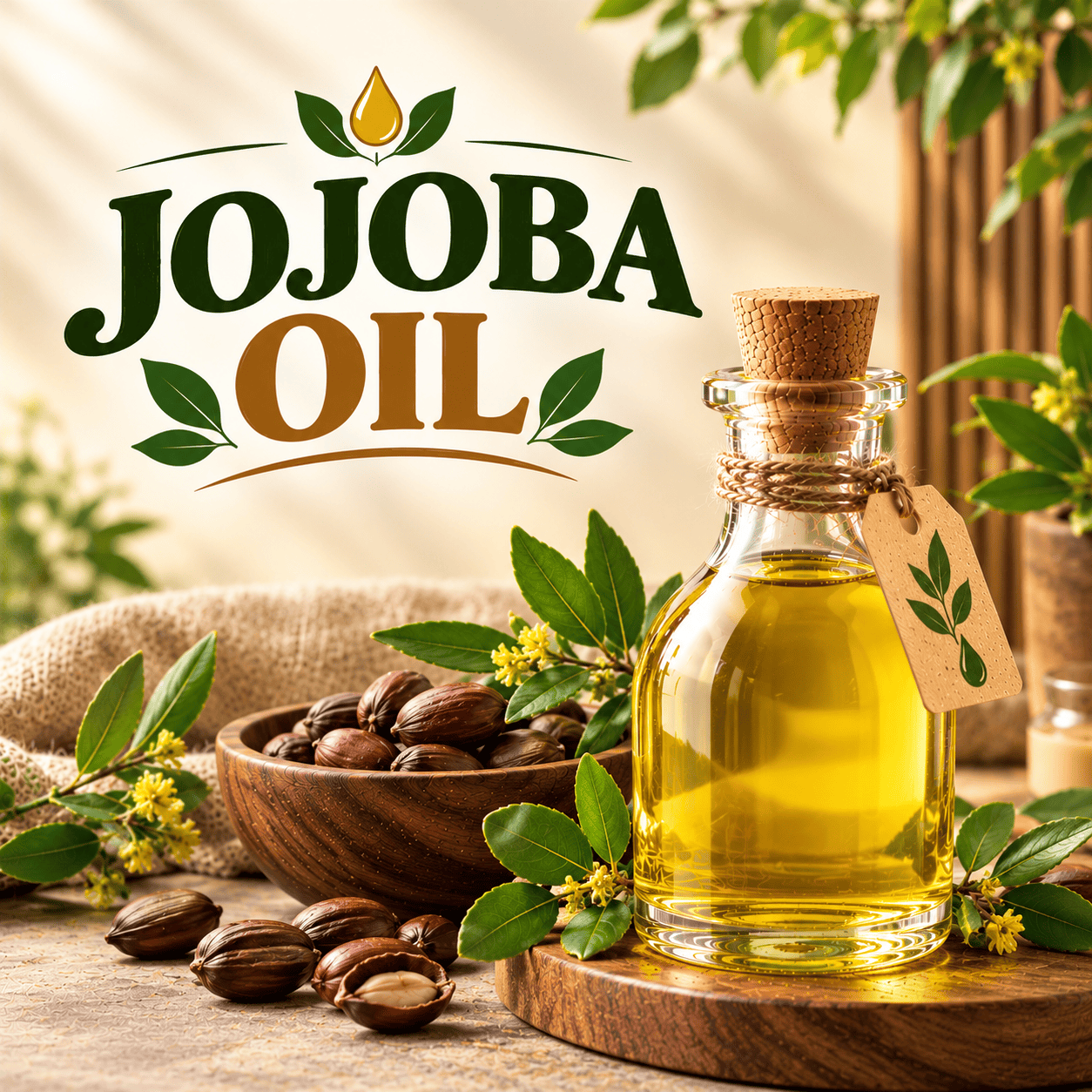 Jojoba Oil extracted from jojoba plant seeds