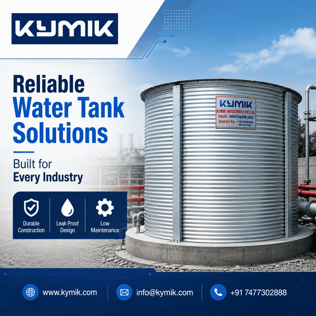 Water Tank Manufacturer West Bengal