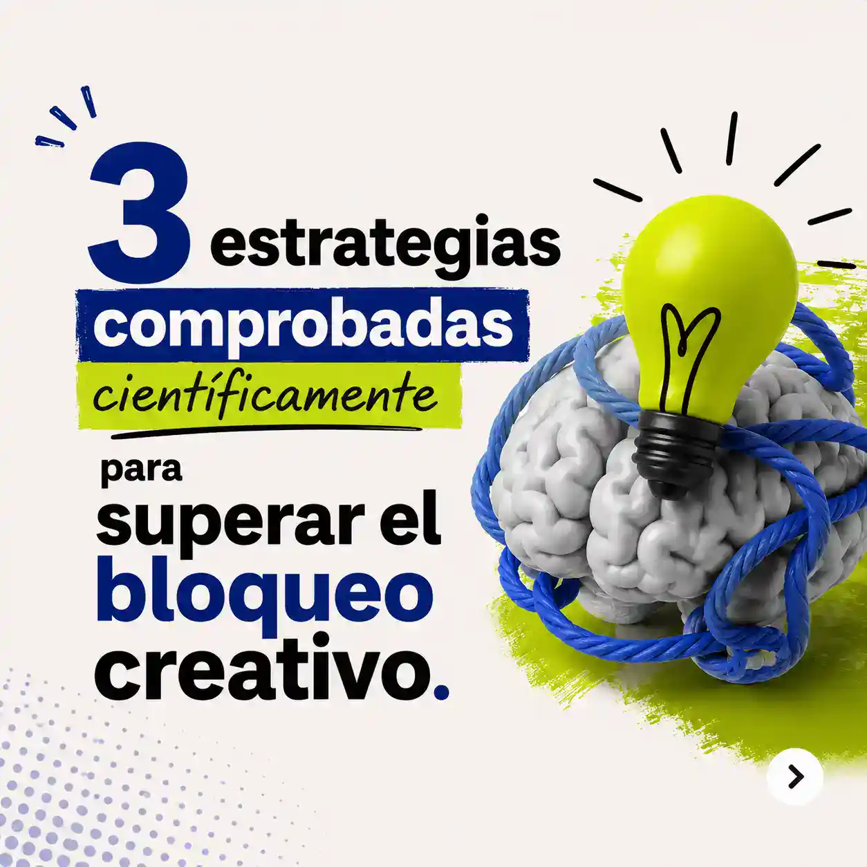Gancho instagram: 3 estrategias comprobadas cientificamente para superar el bloqueo creativo.