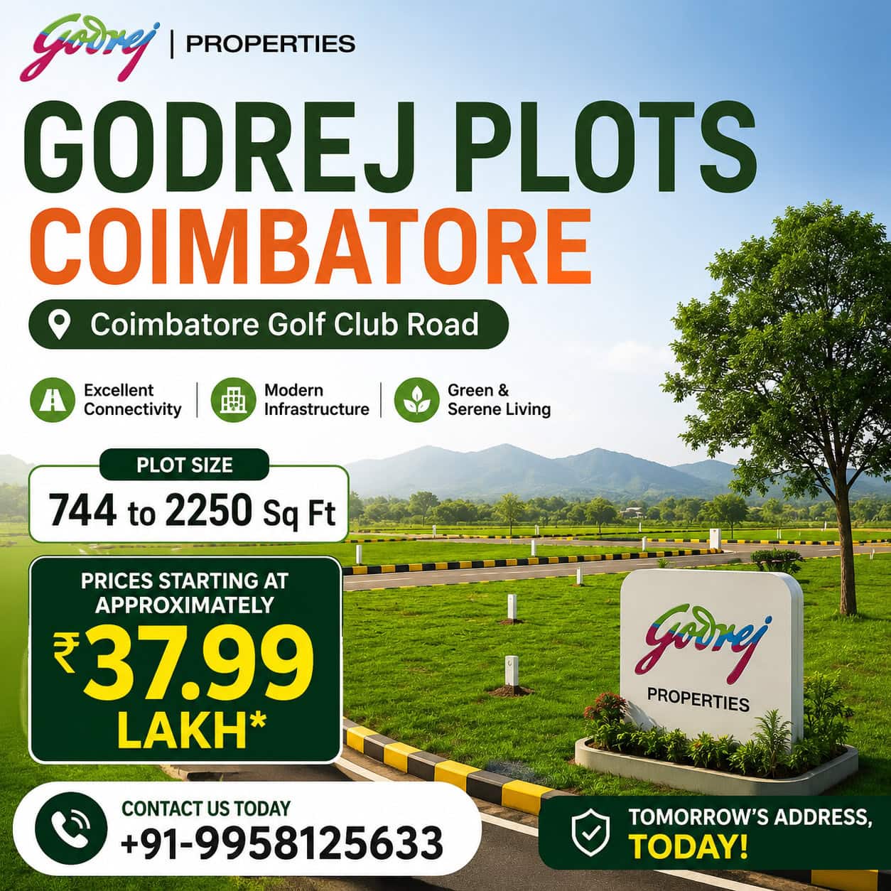 Godrej properties plots coimbatore photos