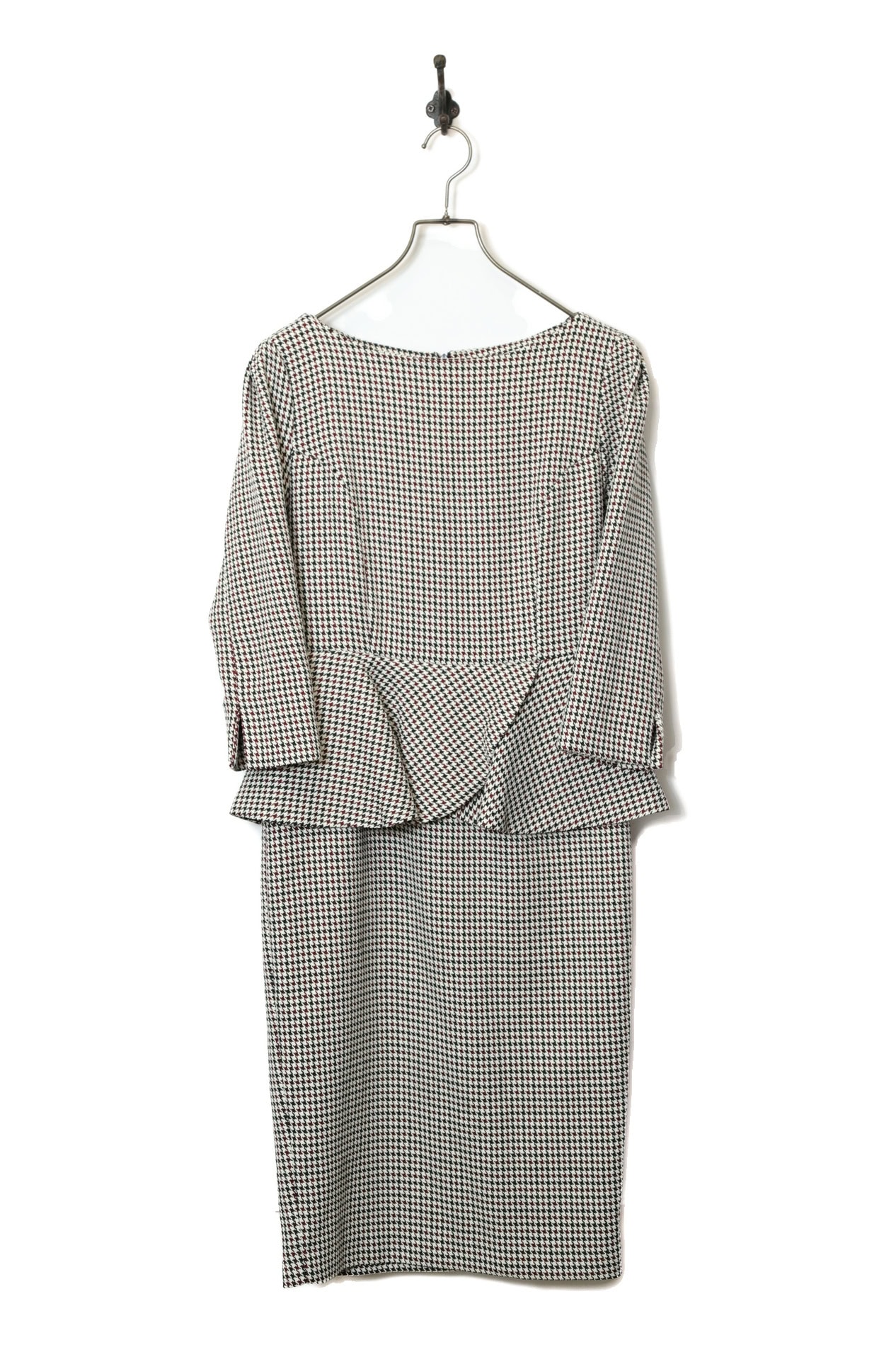 VINTAGE CHECK DRESS ONEPIECE/M