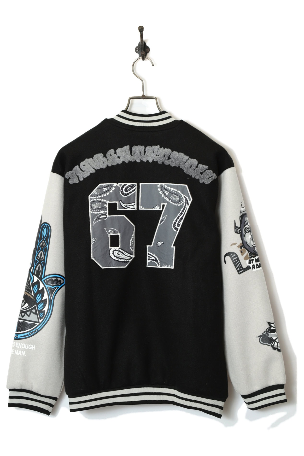 VINTAGE PRINTED STADIUM JACKET/XL - 画像 (11)