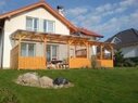 pergola spojena s domem