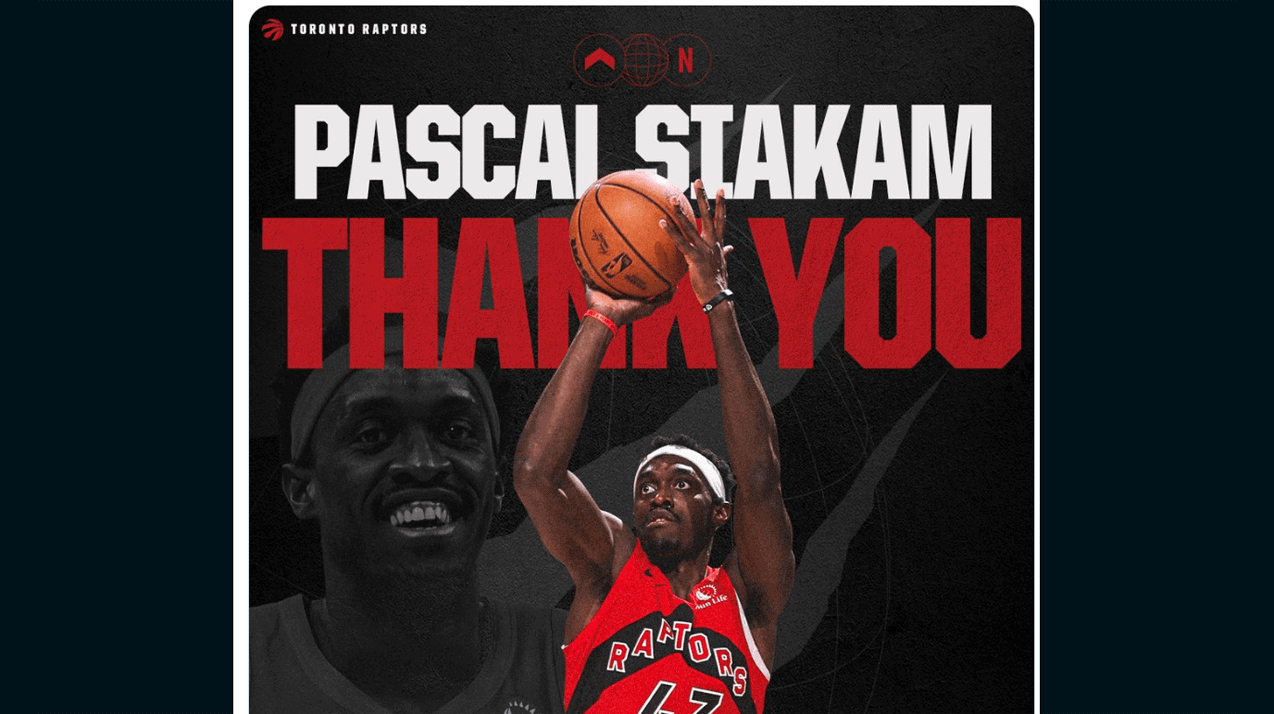 Raptors trade All-Star forward Pascal Siakam