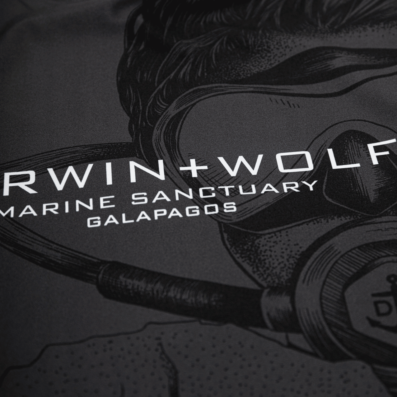 CAMISETA HOLGADA DE PROTECCIÓN SOLAR MANGA LARGA BUCEO ARRECIFE GRIS