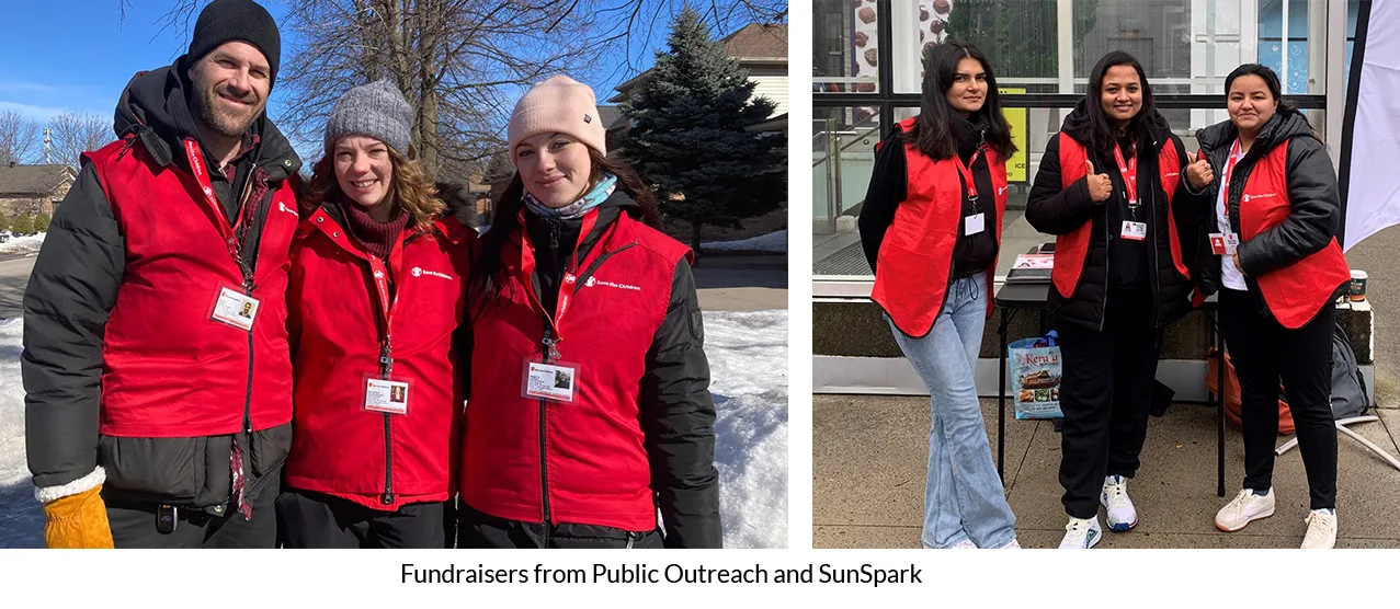 fundraisers from Public Outreach and SunSpark