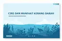 ciri kerang darah adalah