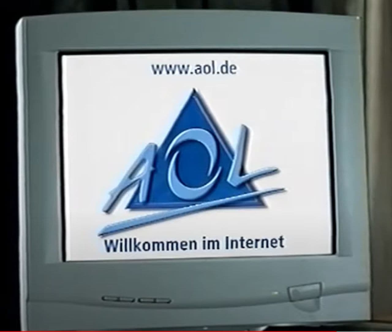 AOL - so sah es 1999 aus, wenn man drin war (Screenshot)