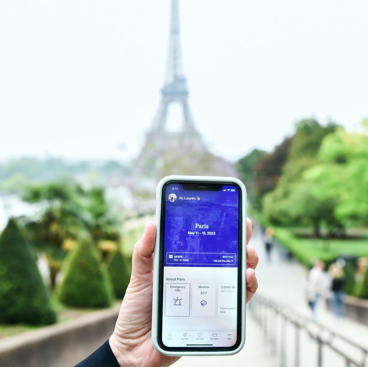 screenshot of faye app the modern travel insurance for families