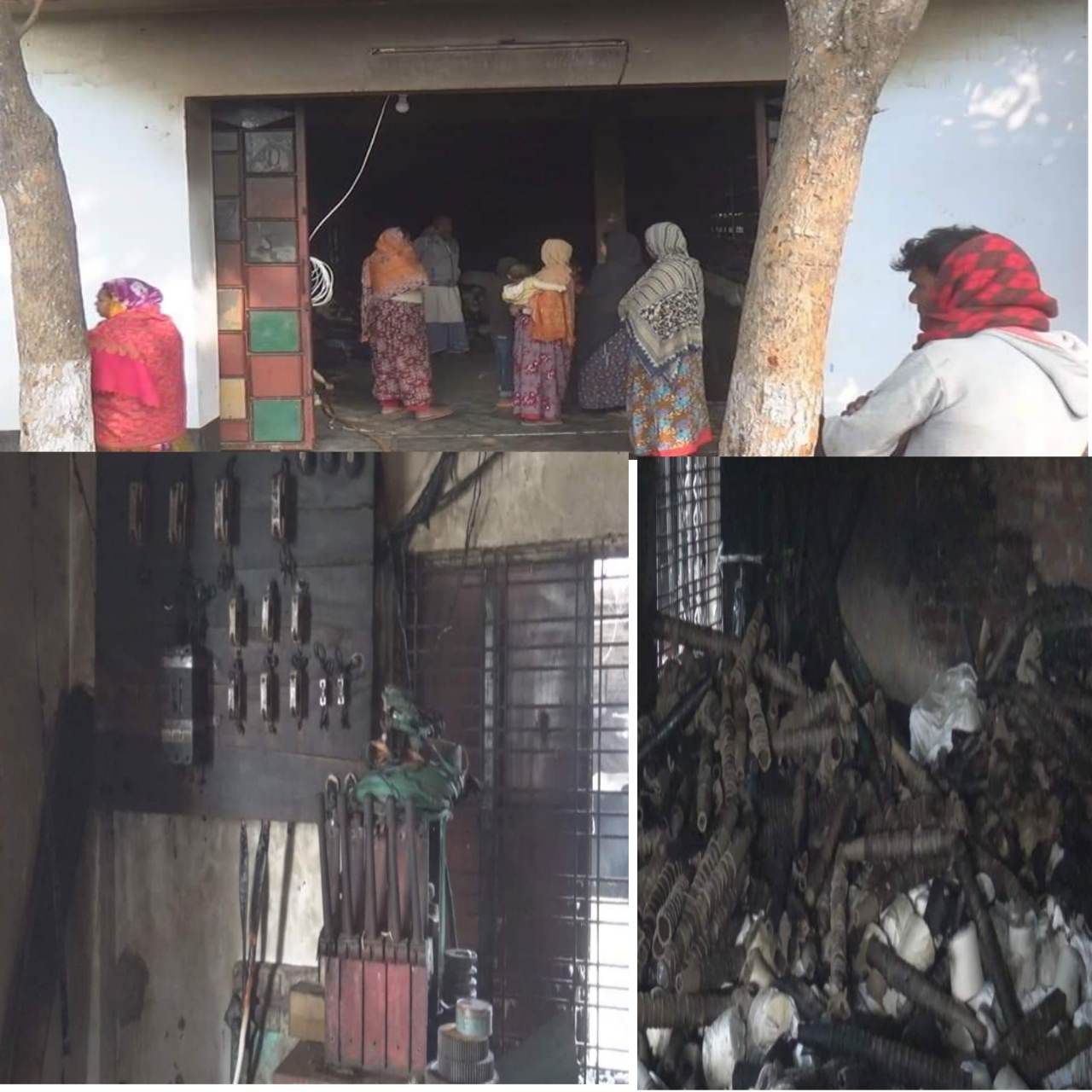 কুমারখালীতে সুতার কারখানায় অগ্নিকান্ড