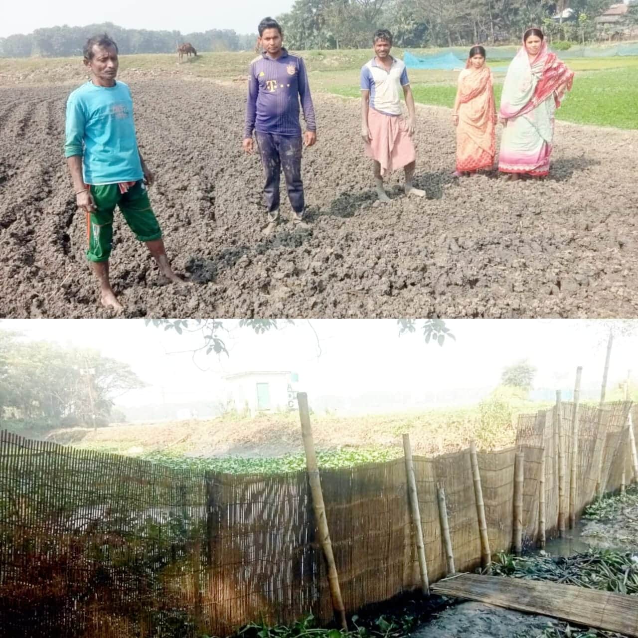 কাশিয়ানীতে সরকারি খাল দখল করে মাছ চাষ, ক্ষতির মুখে ২শ’ কৃষক