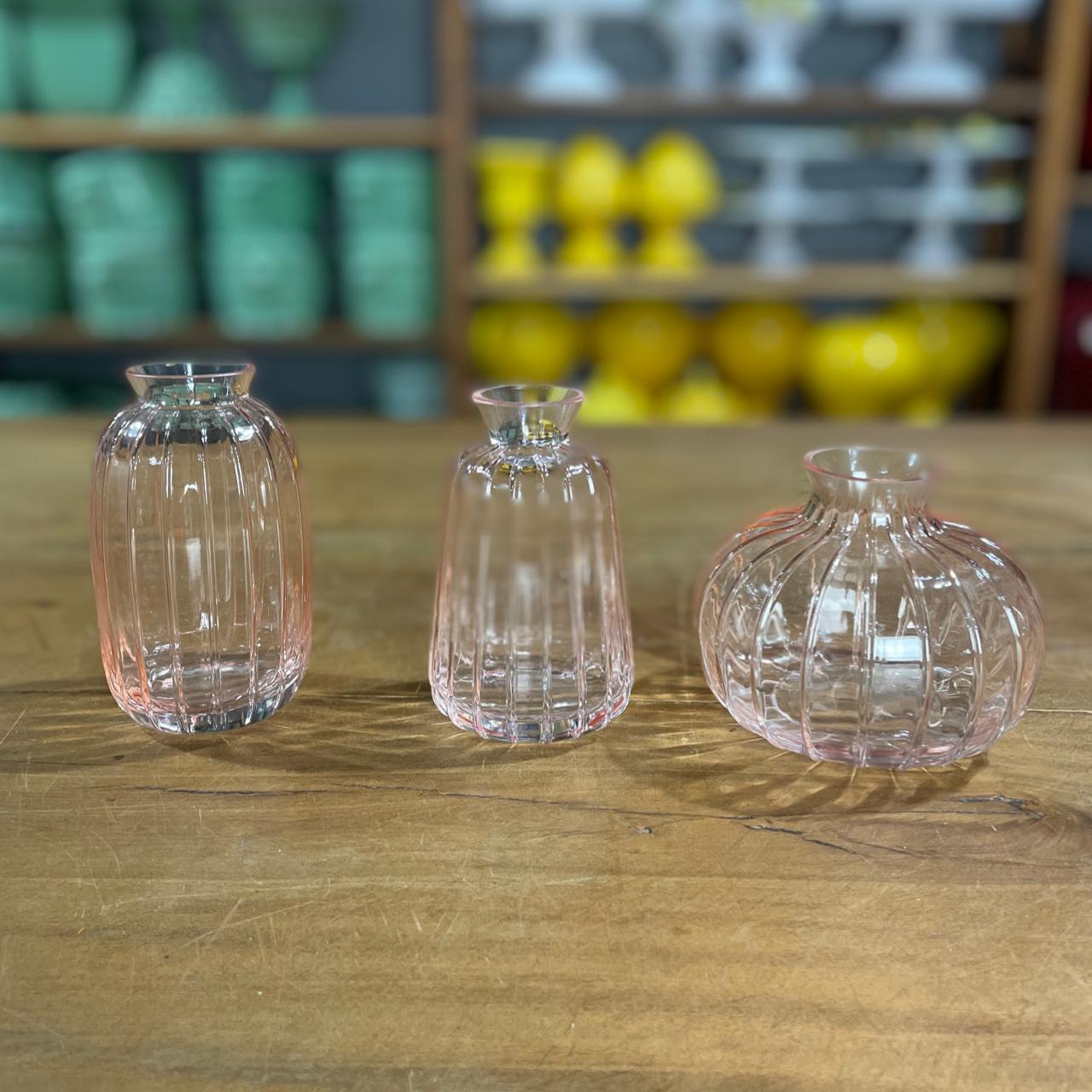 MINI VASO LAPIDADO CHAMPANHE