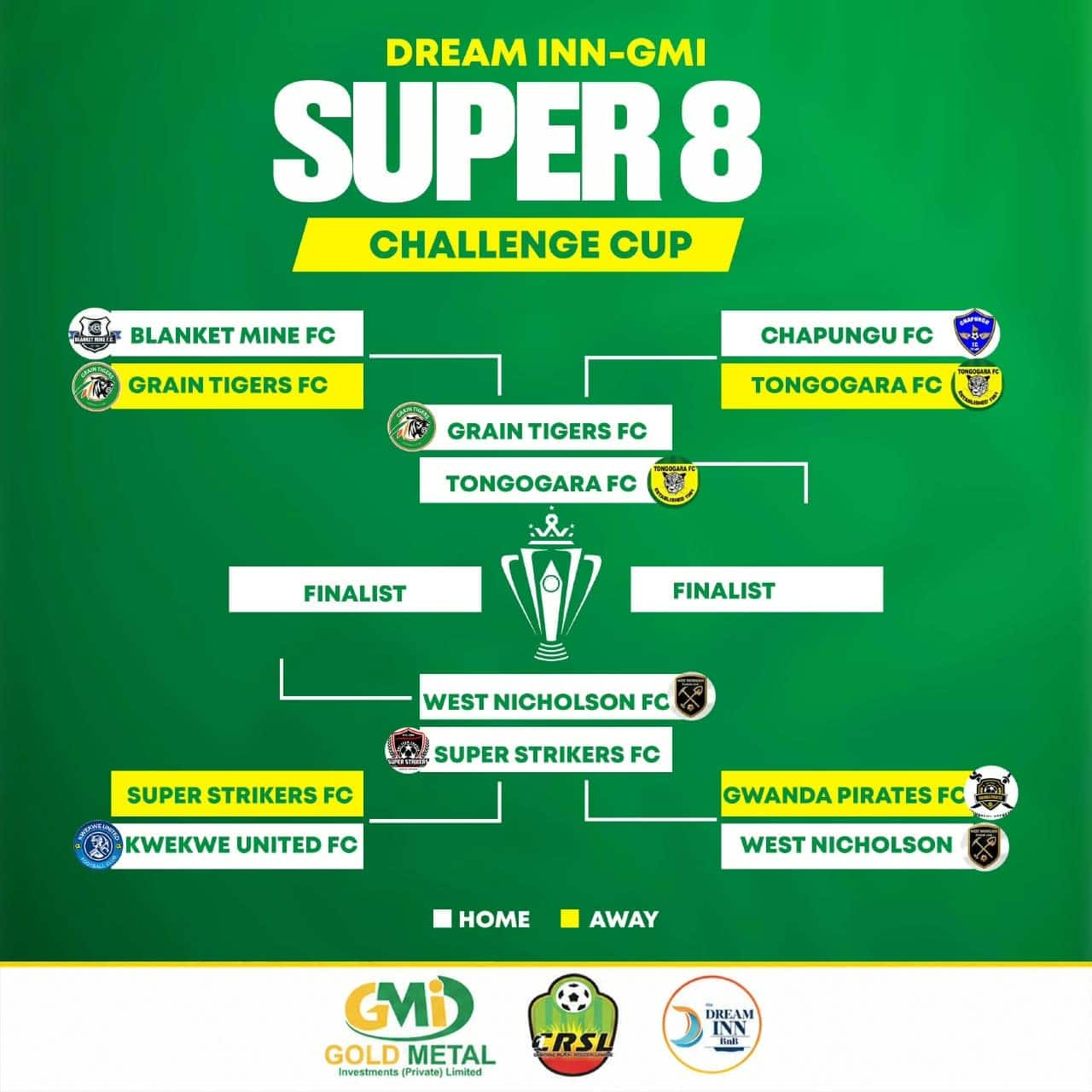 Dream Inn-GMI Super 8 Challenge Cup after quarter-finals