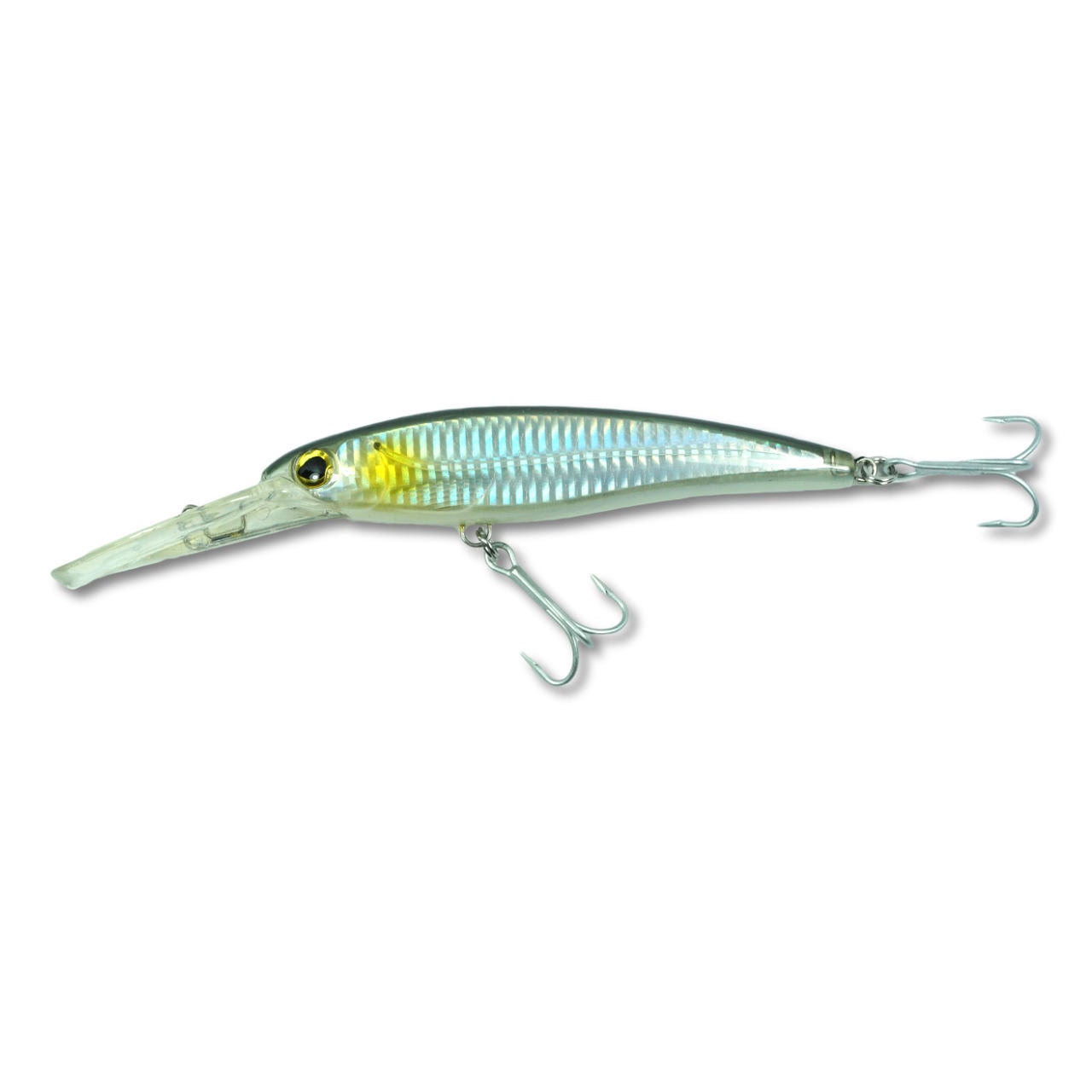 Kamatsu Deep Minnow DM140F Laser White