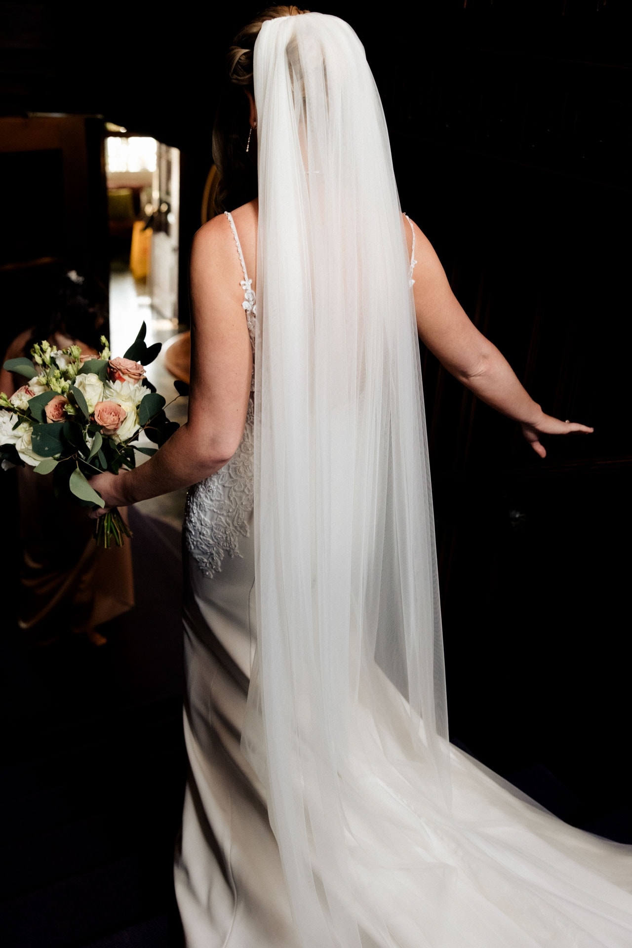 bridal preparations at eaves hall