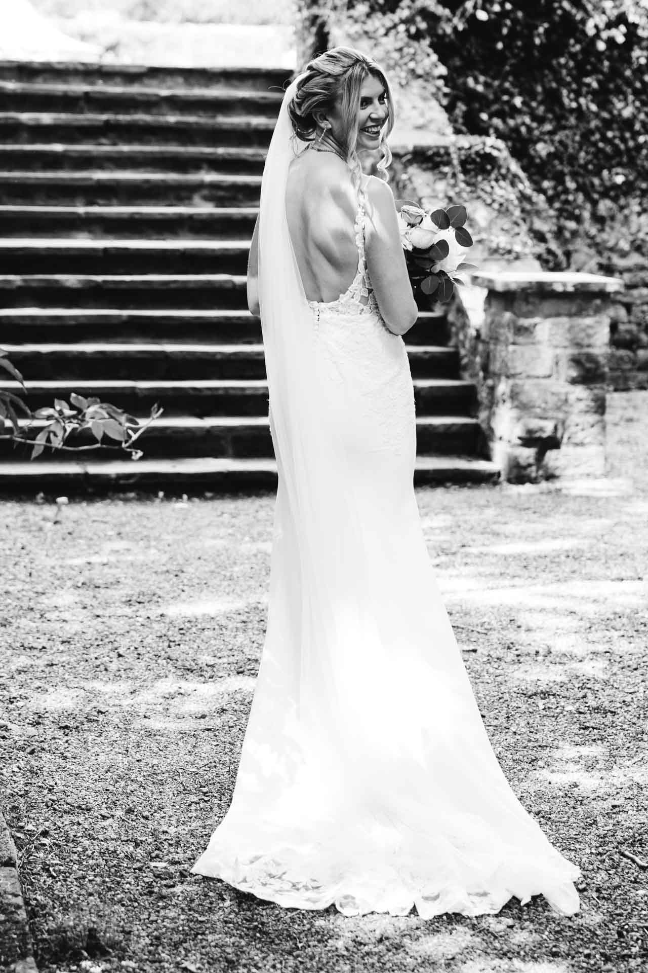 bridemaids at eaves hall in lancashire