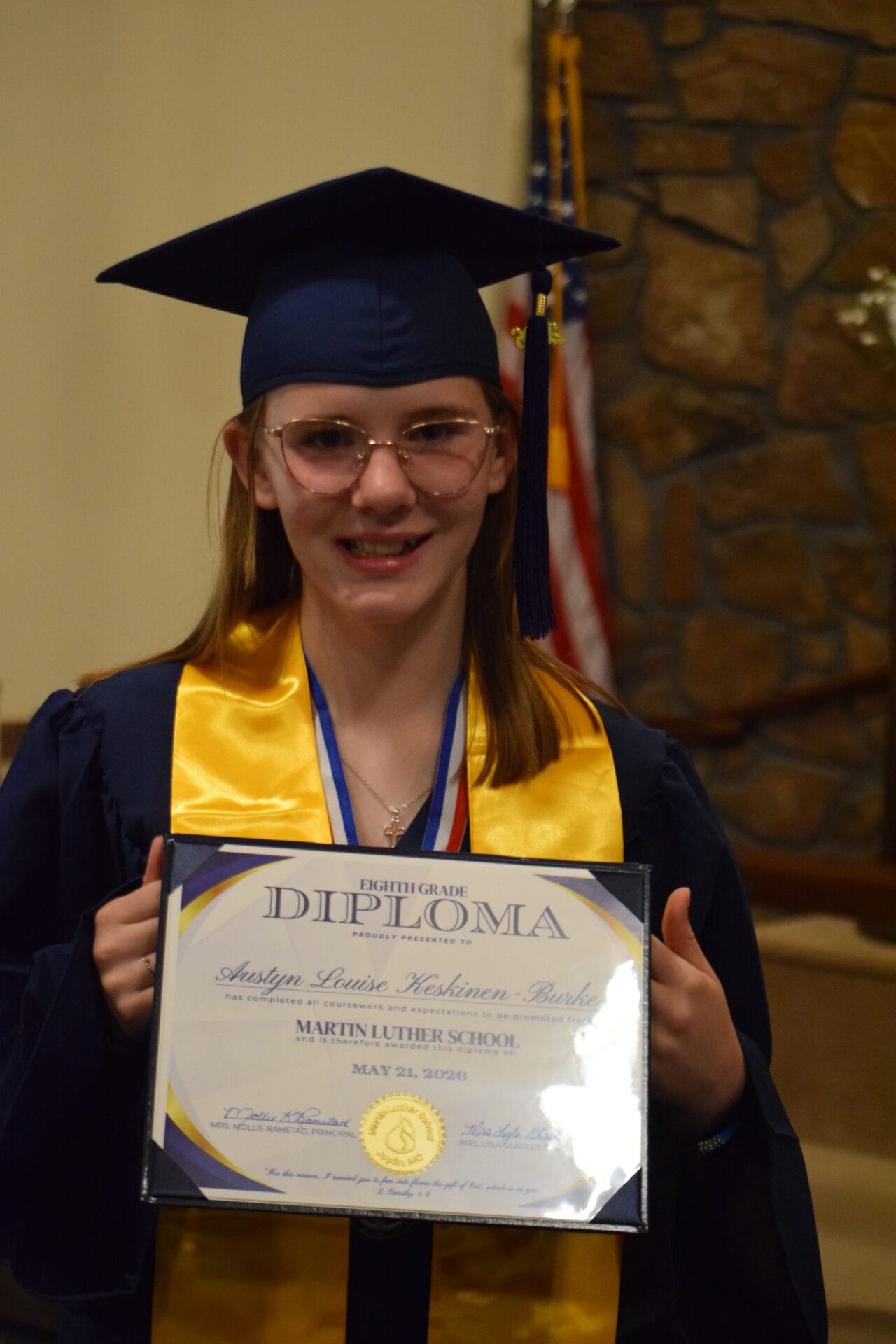 2026 Martin Luther School graduation Joplin Missouri