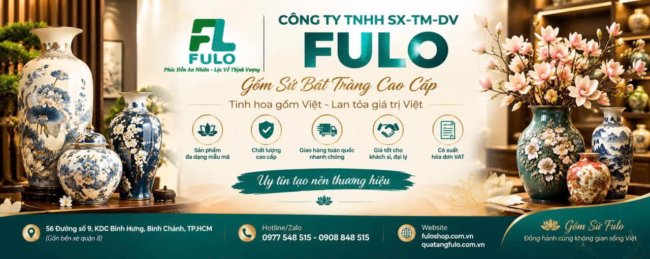 Panner Gốm sứ fulo