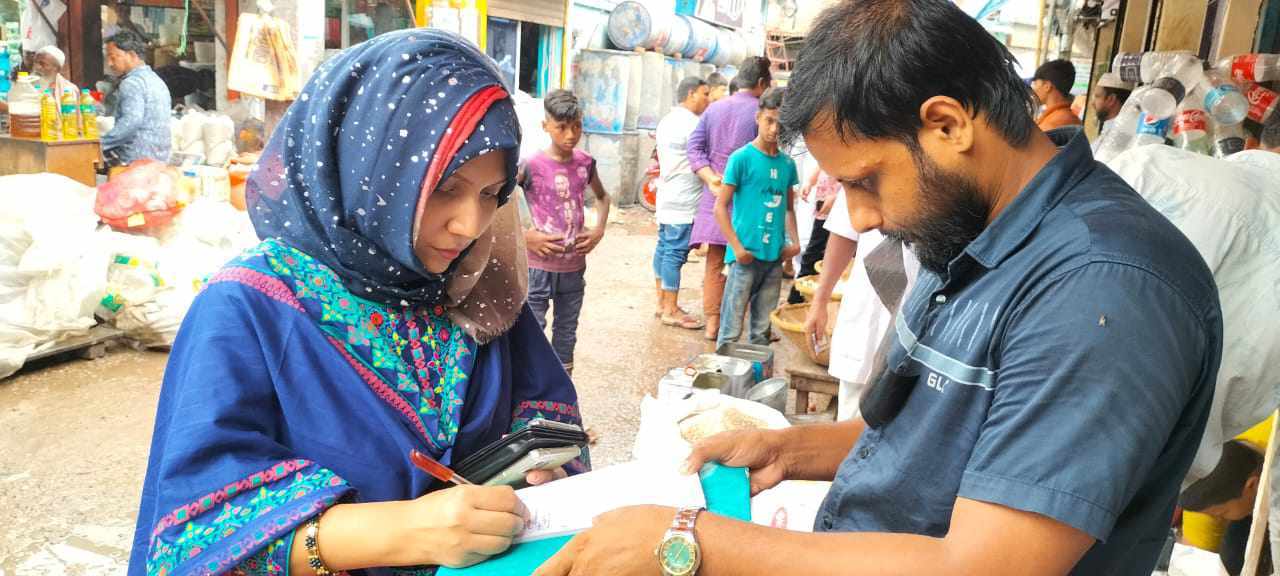 নবীনগরে ভ্রাম্যমাণ আদালতে জরিমানা
