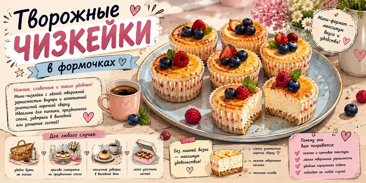 Как приготовить дома творожный чизкейк - рецепт, состав и приготовление