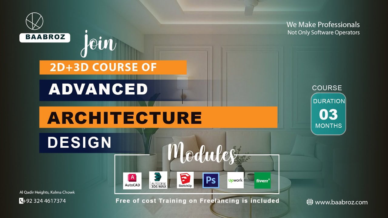 architecture course in lahore