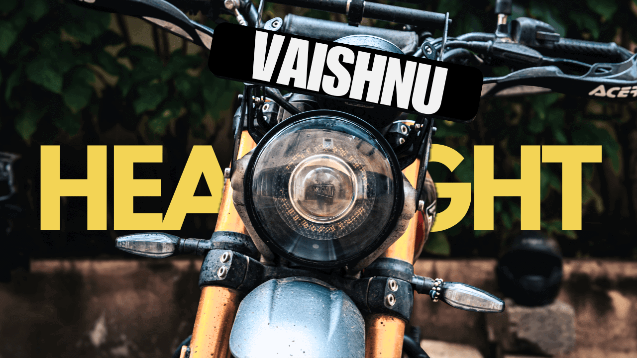 A Game Changer For Triumph Scrambler 400X Vaishnu LED Touring Headlight Review RE Himalayan