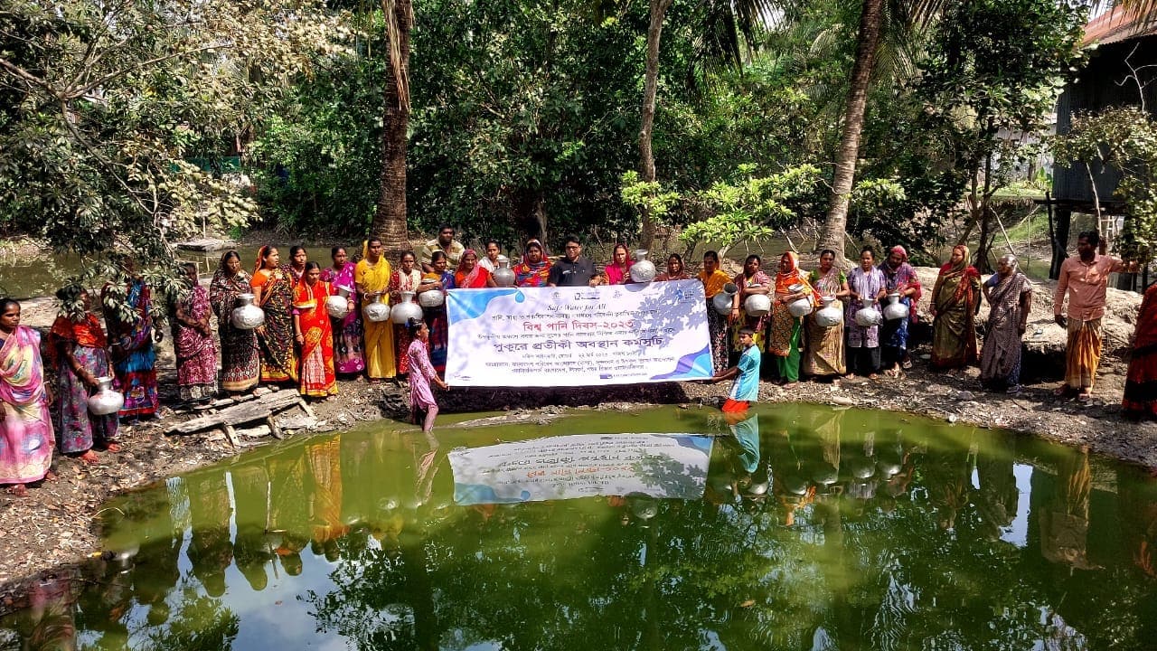 বিশ্ব পানি দিবস আজ উপকূলে সুপেয় পানি যেন সোনার হরিণ