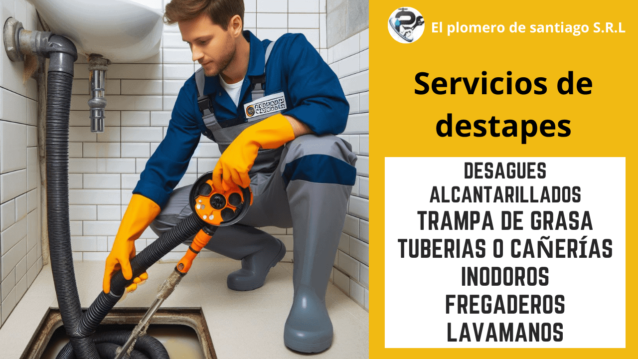 Servicio de plomería en santiago 9 Servicios de Destapes