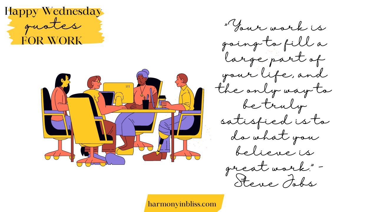 Happy Wednesday Quotes for Work