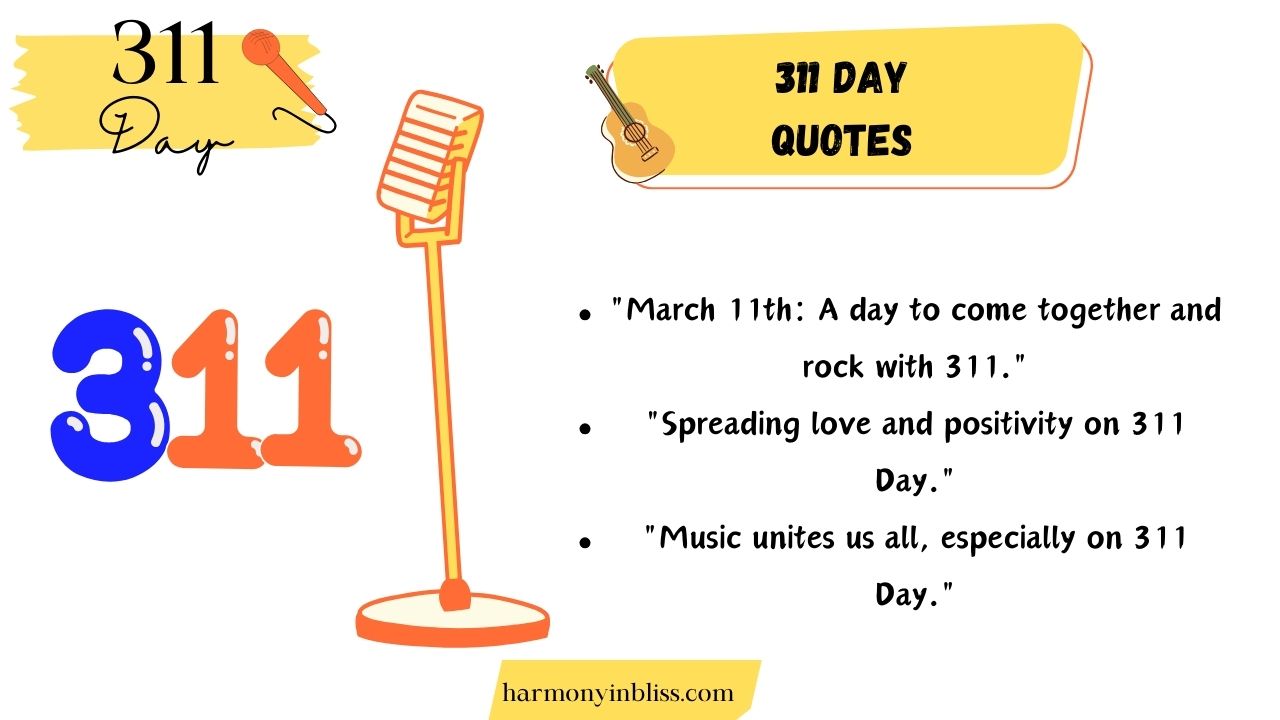 311 Day Quotes To Celebrate The Day