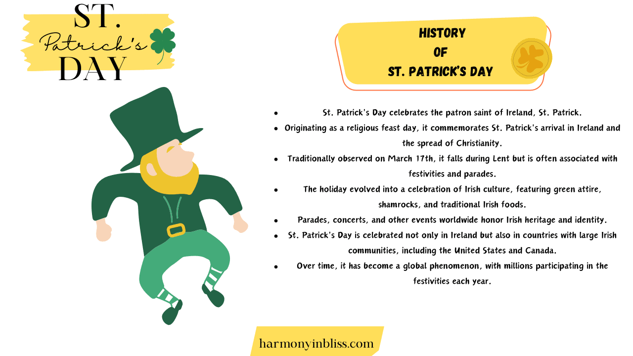 hisrory of st. patrick’s day