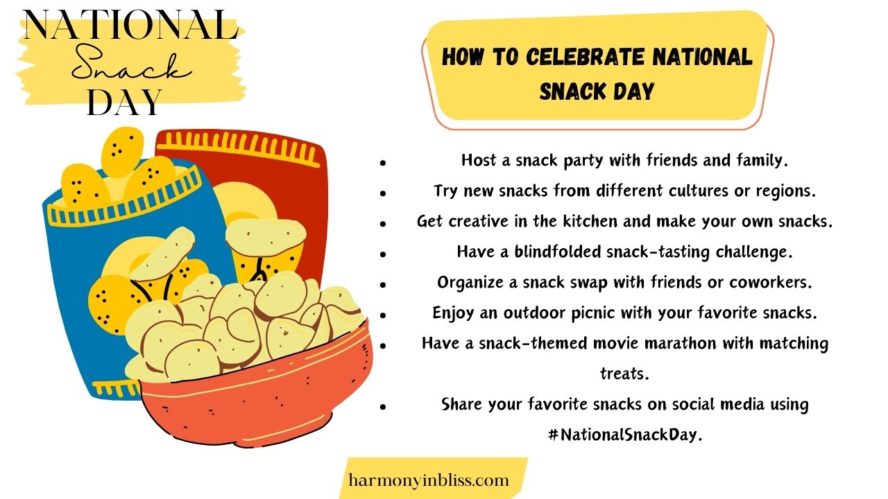 How to Celebrate National Snack Day