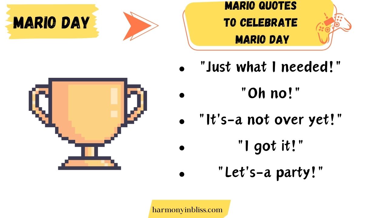 Mario Quotes to Celebrate Mario Day
